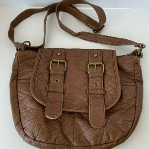 American Rag Soft Brown Crossbody Shoulder Bag